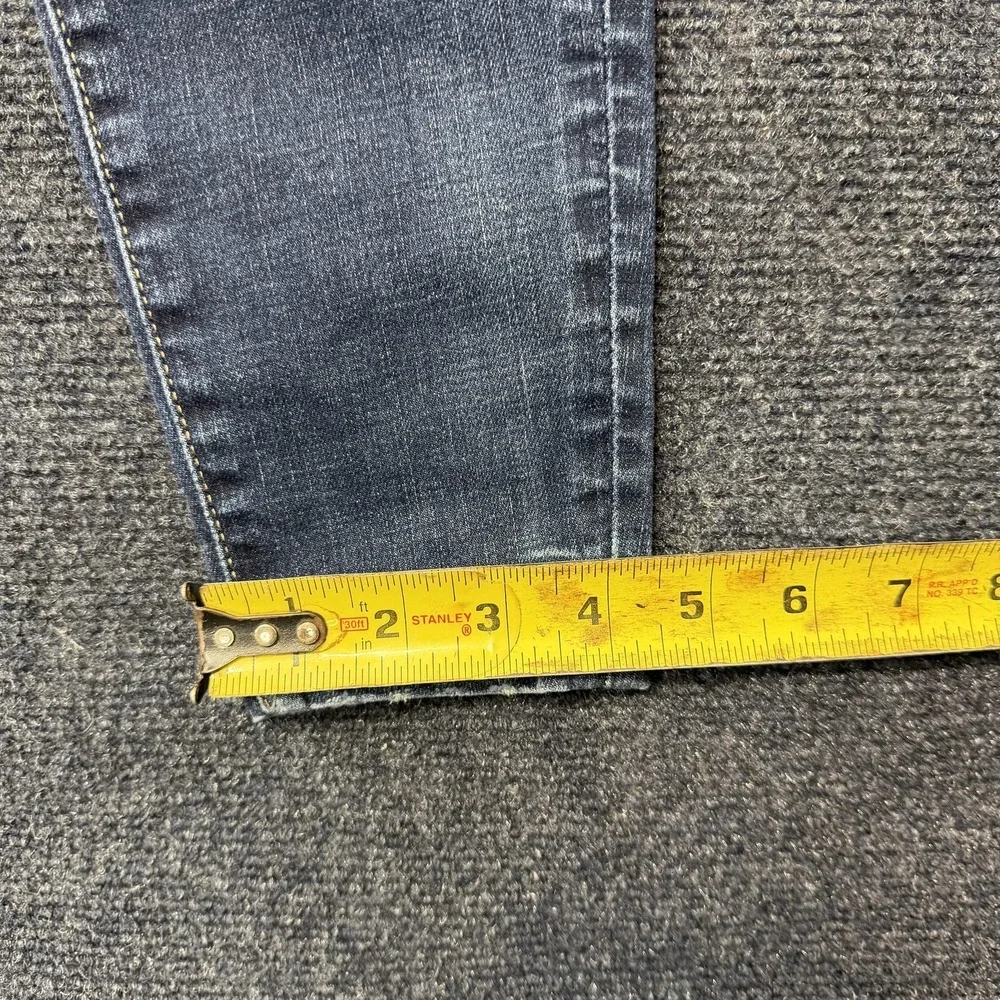 American Eagle Curvy Hi-Rise Jegging Womens 00 Blue Next Level Stretch Denim